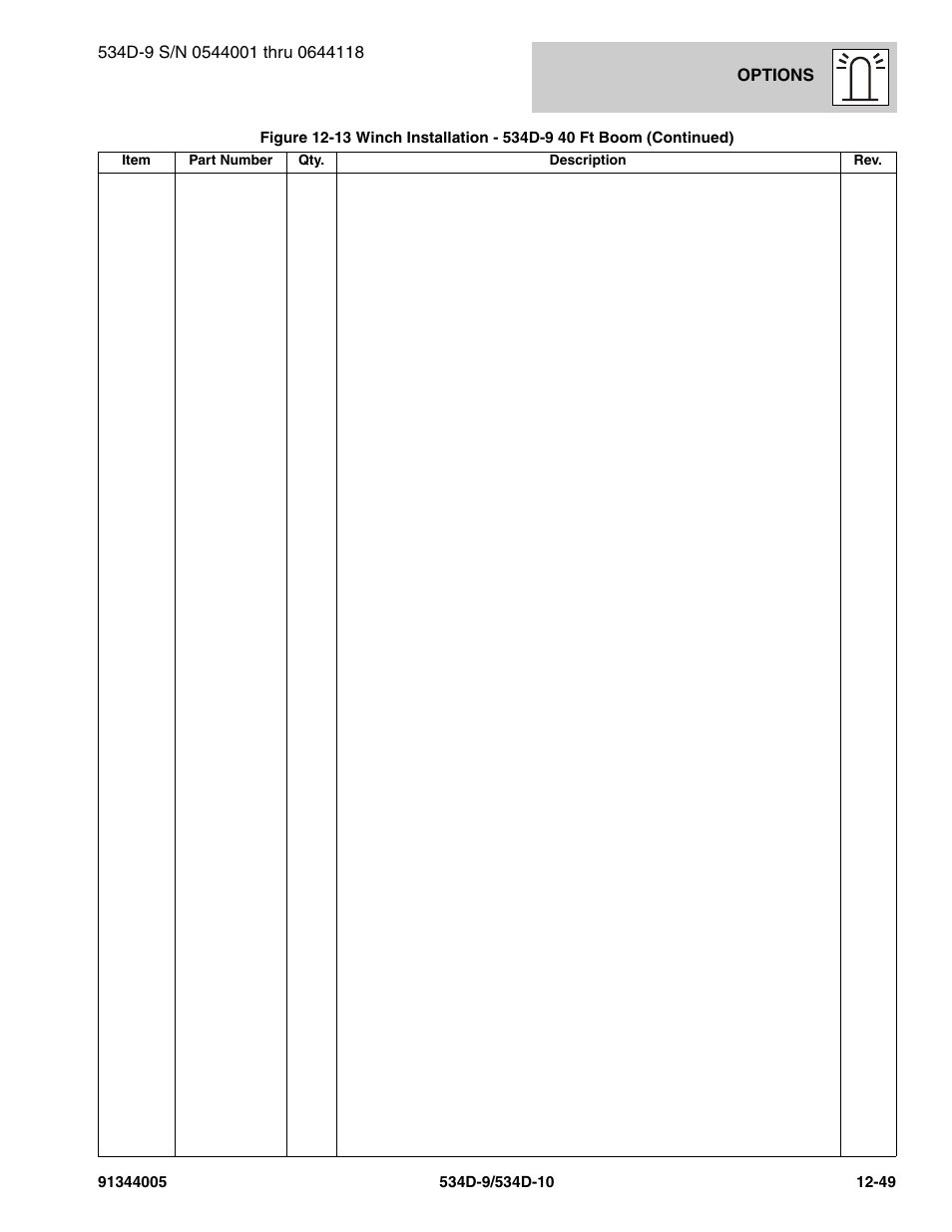 JLG 534D-10 Parts Manual User Manual | Page 709 / 842