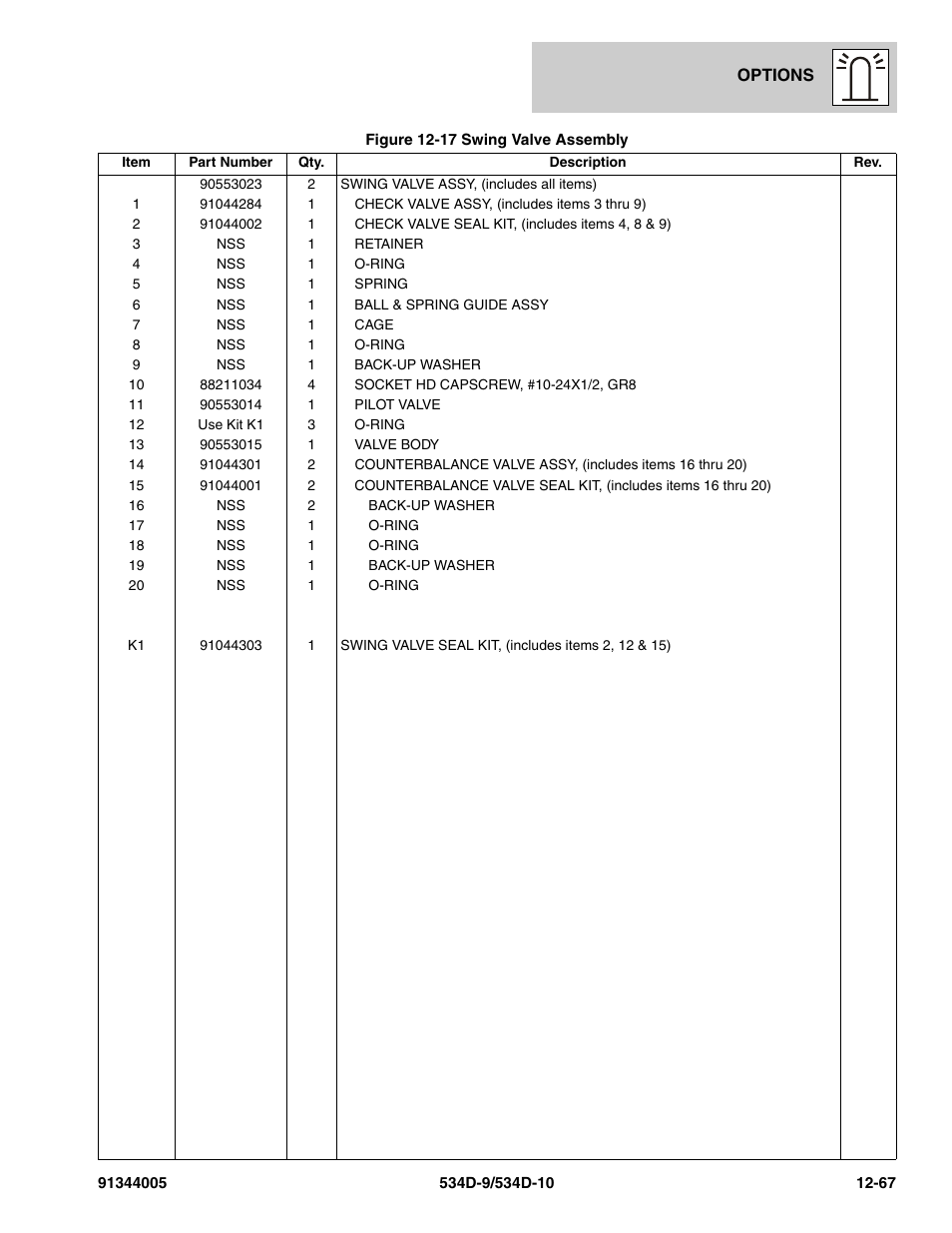 JLG 534D-10 Parts Manual User Manual | Page 727 / 842