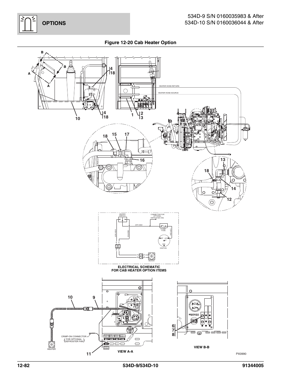 Options, Ba b a | JLG 534D-10 Parts Manual User Manual | Page 742 / 842