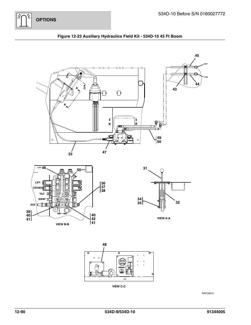 Options | JLG 534D-10 Parts Manual User Manual | Page 750 / 842