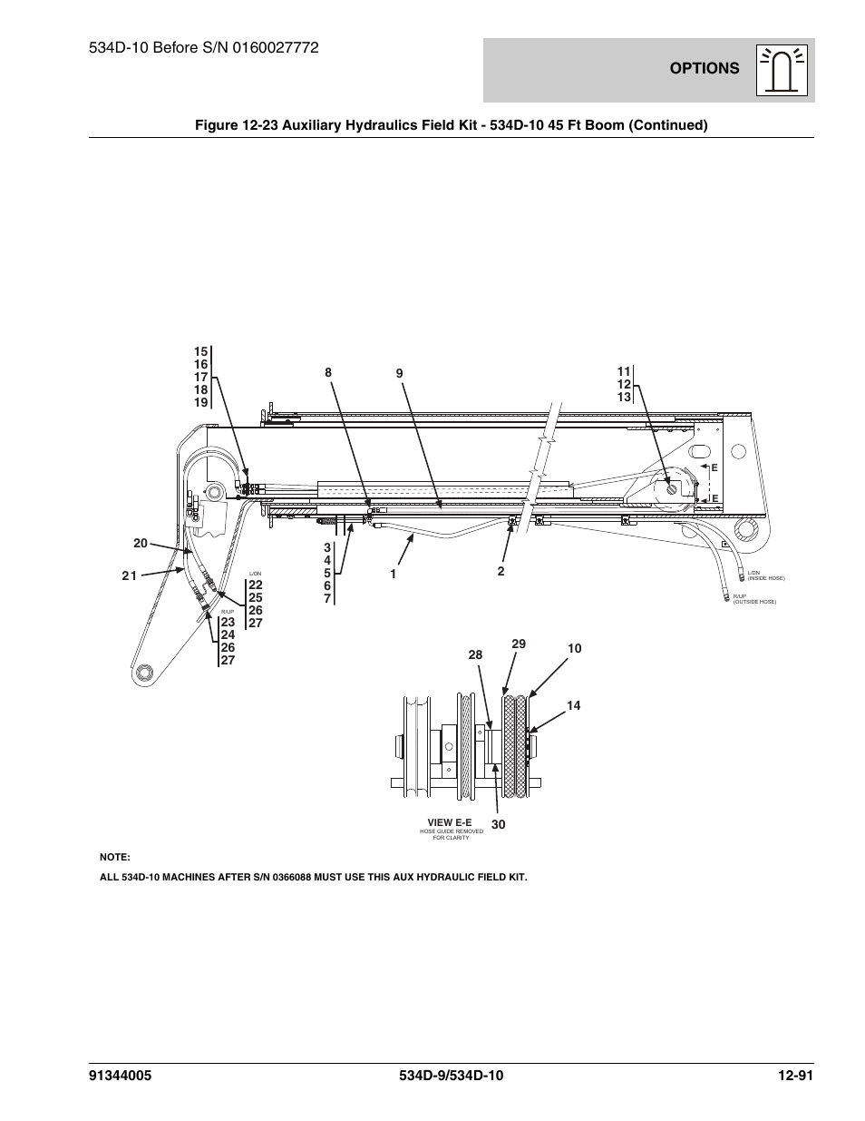 Options | JLG 534D-10 Parts Manual User Manual | Page 751 / 842
