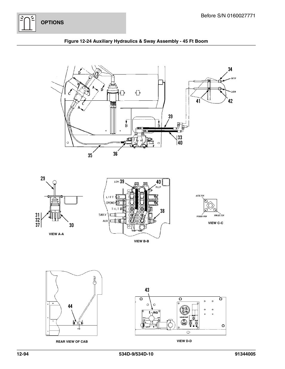 Options | JLG 534D-10 Parts Manual User Manual | Page 754 / 842