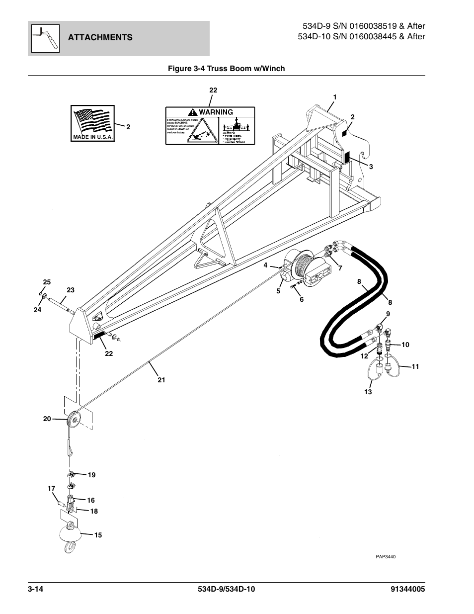 JLG 534D-10 Parts Manual User Manual | Page 78 / 842