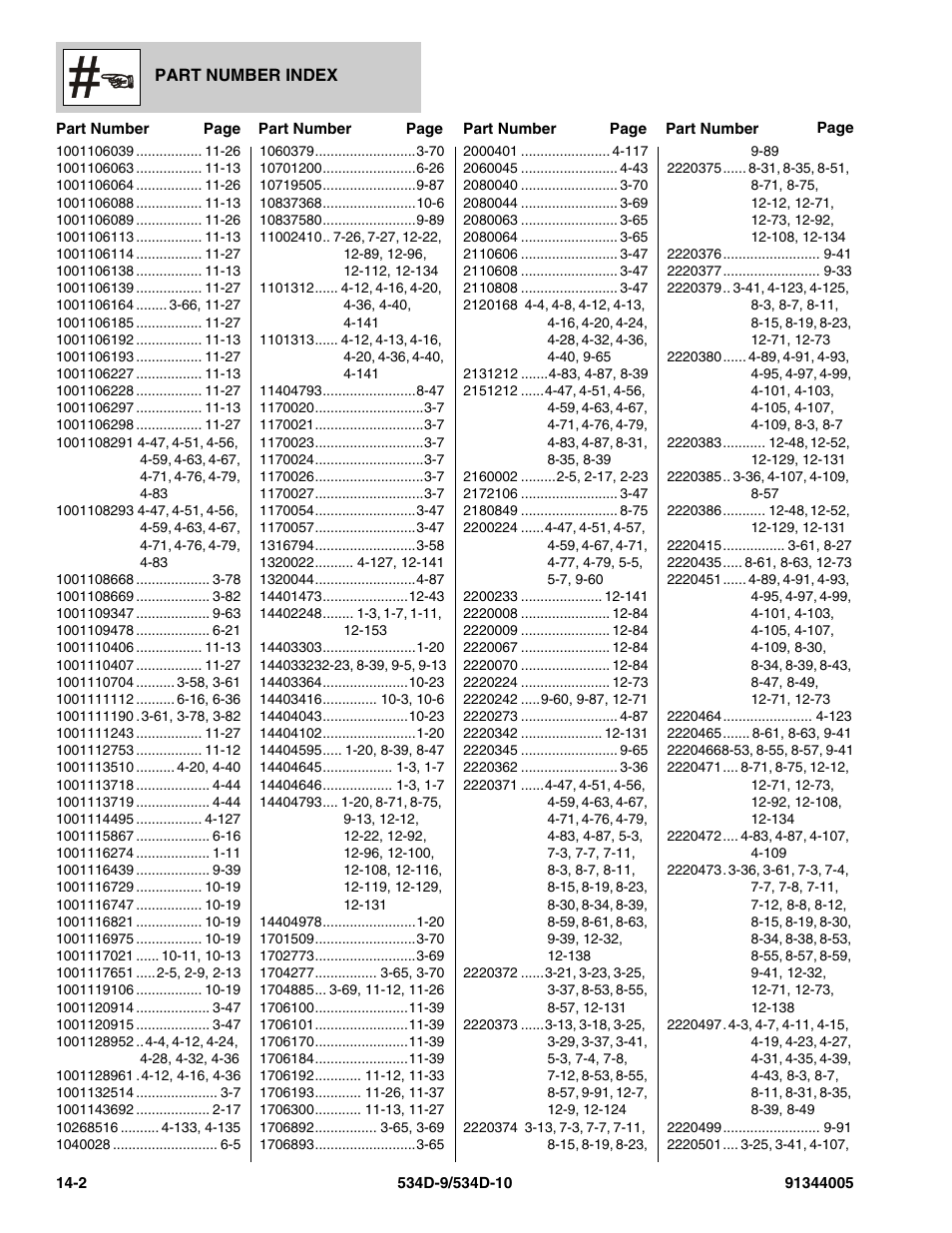 JLG 534D-10 Parts Manual User Manual | Page 820 / 842