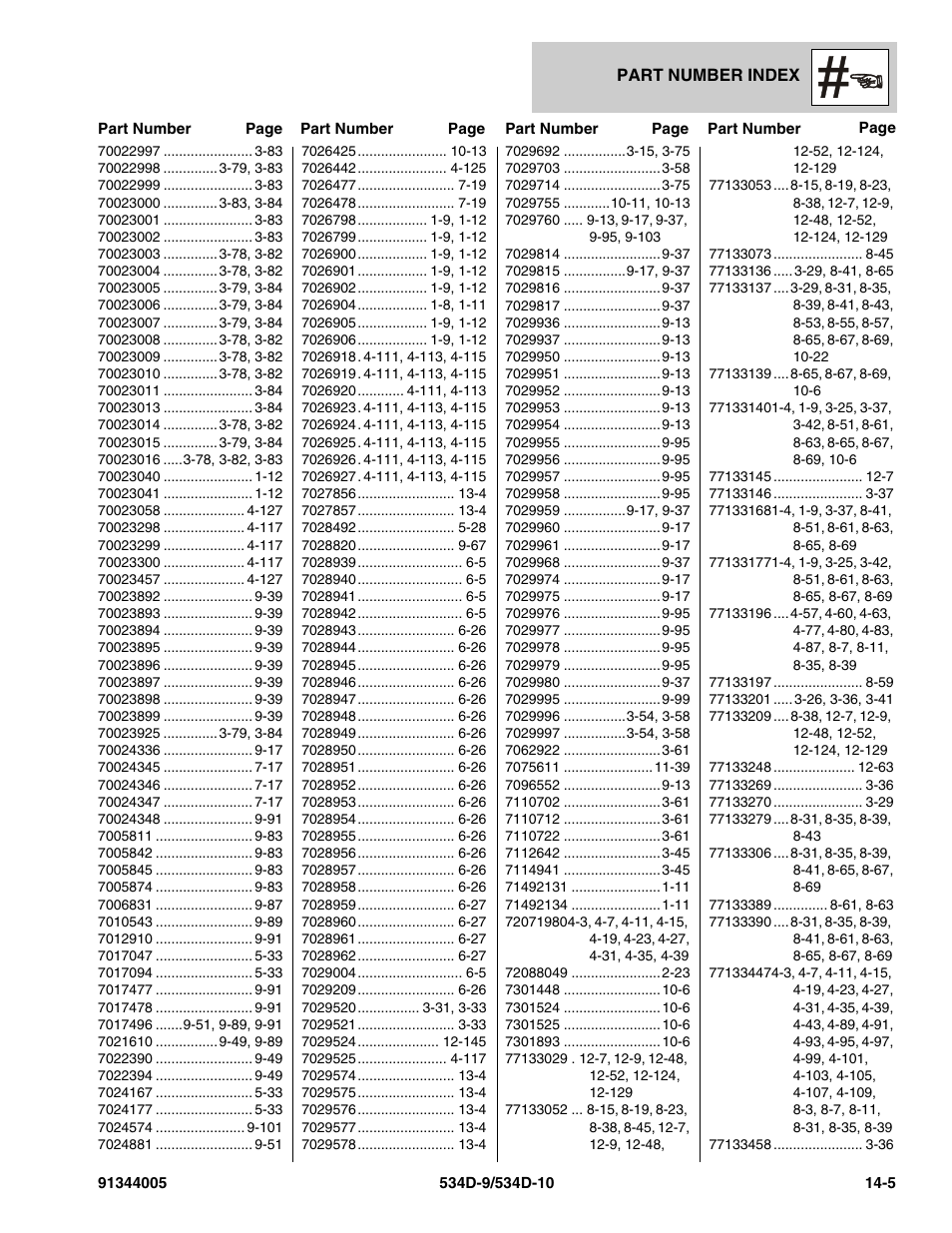 JLG 534D-10 Parts Manual User Manual | Page 823 / 842