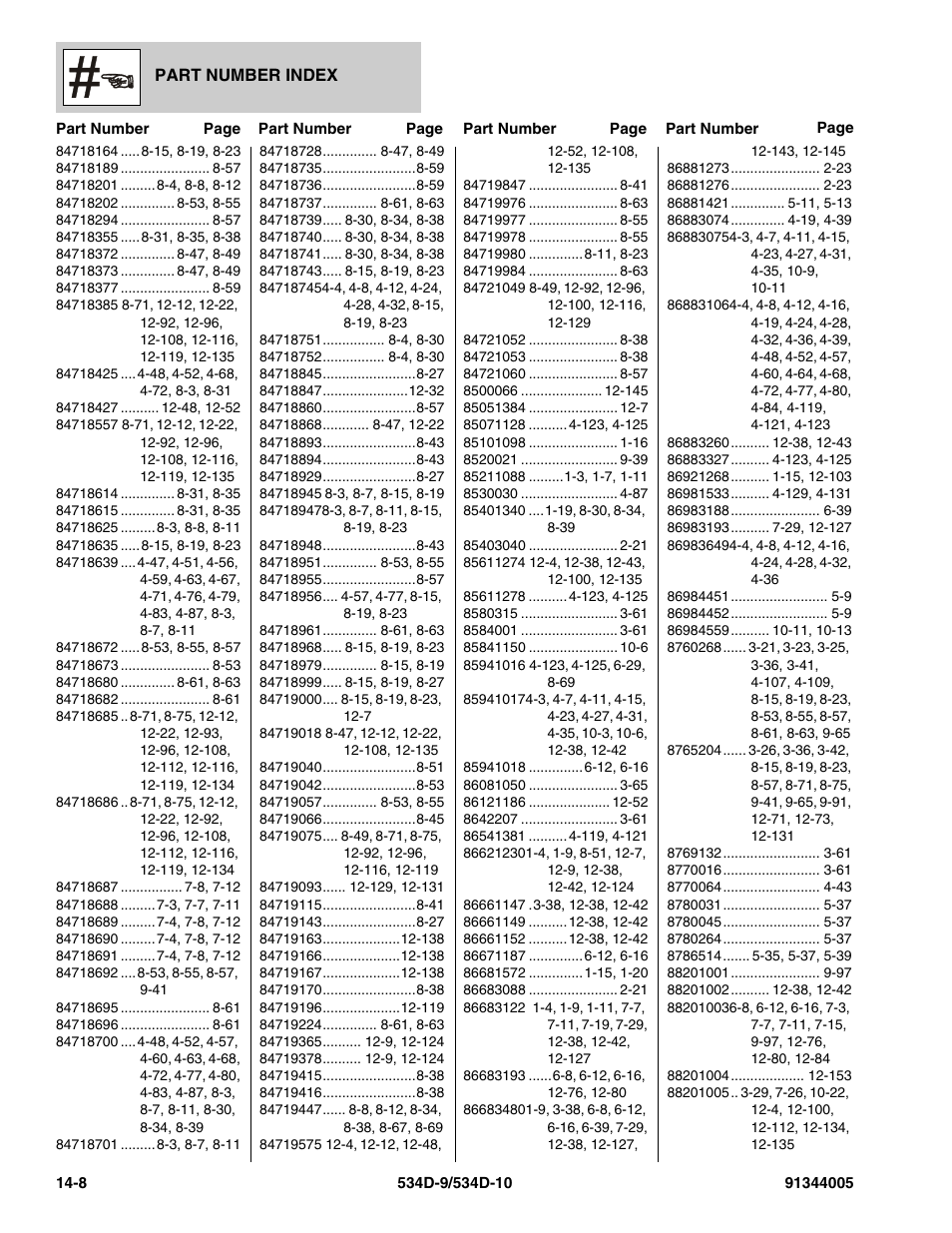 JLG 534D-10 Parts Manual User Manual | Page 826 / 842