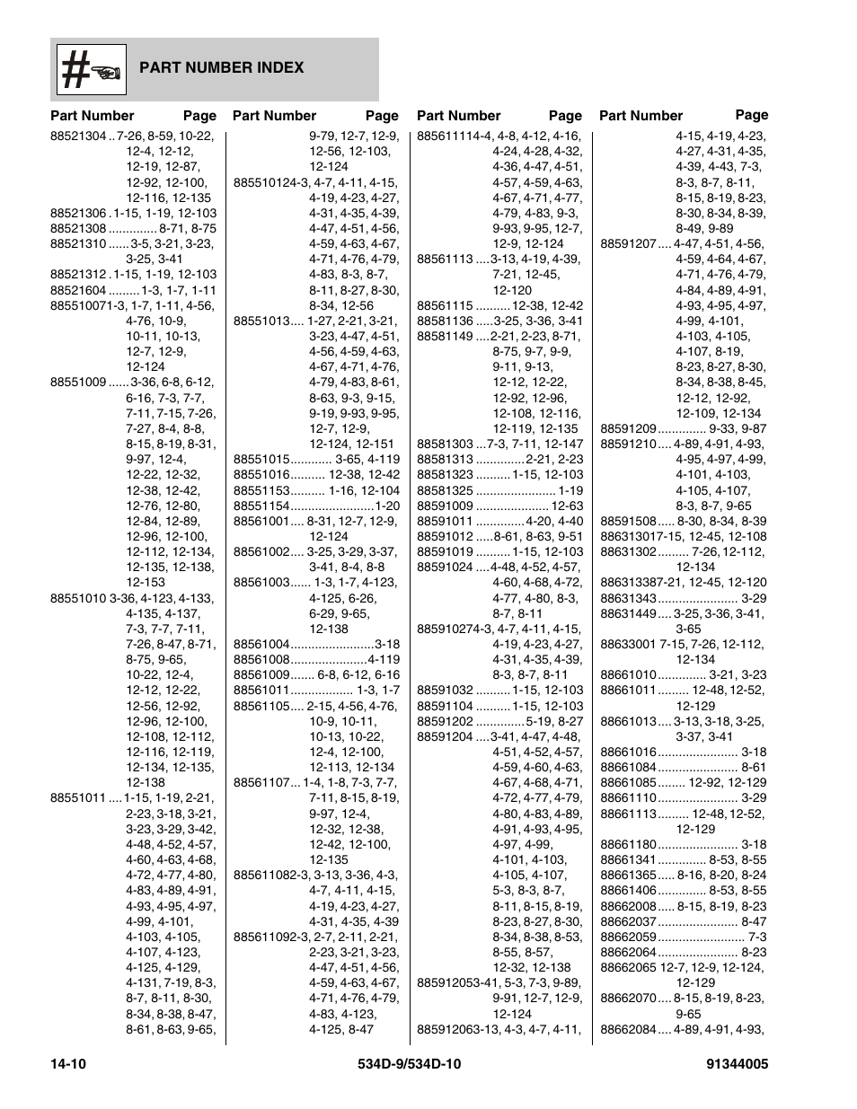 JLG 534D-10 Parts Manual User Manual | Page 828 / 842