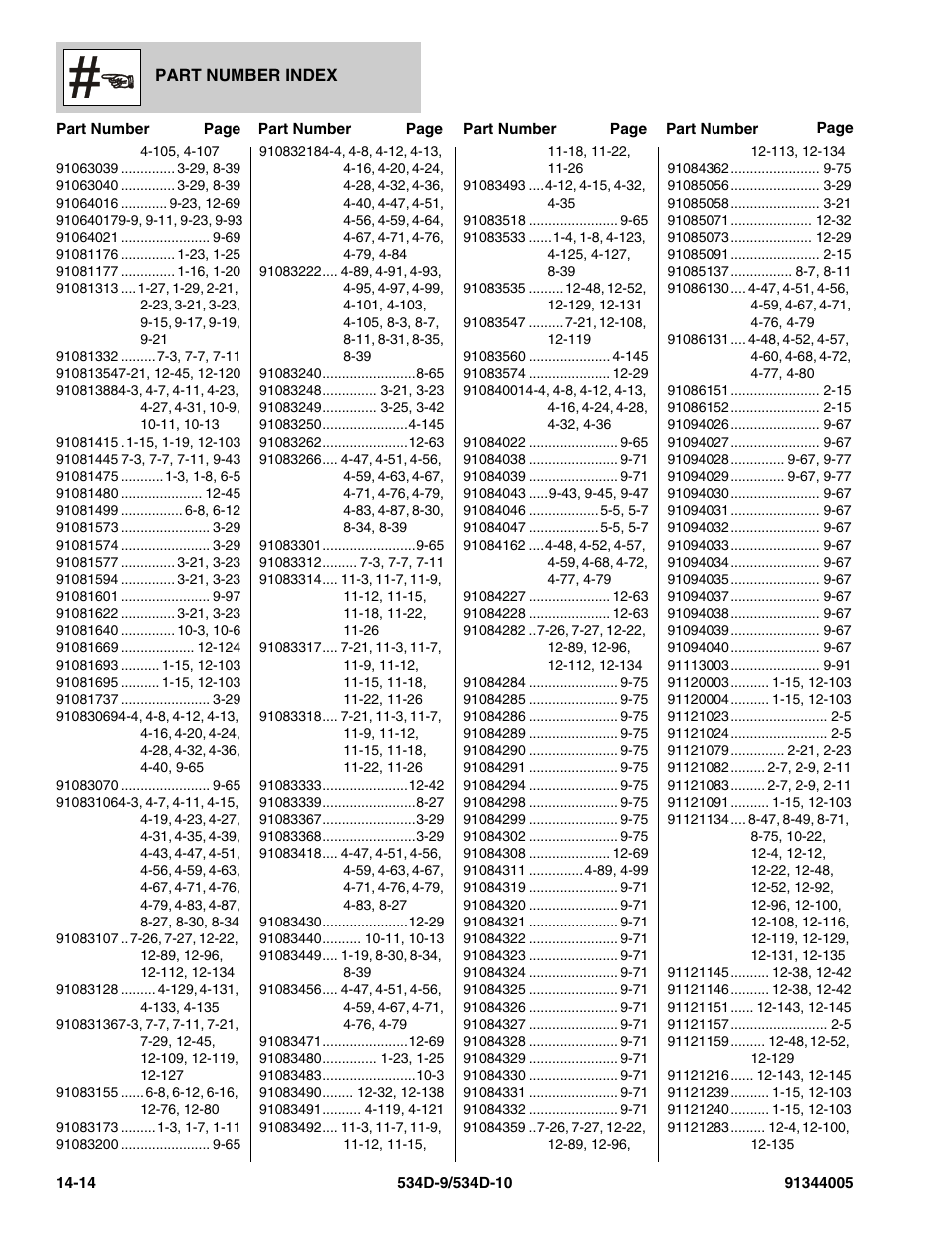 JLG 534D-10 Parts Manual User Manual | Page 832 / 842