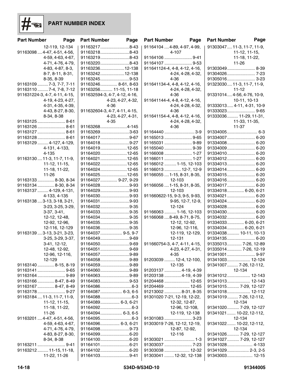 JLG 534D-10 Parts Manual User Manual | Page 836 / 842