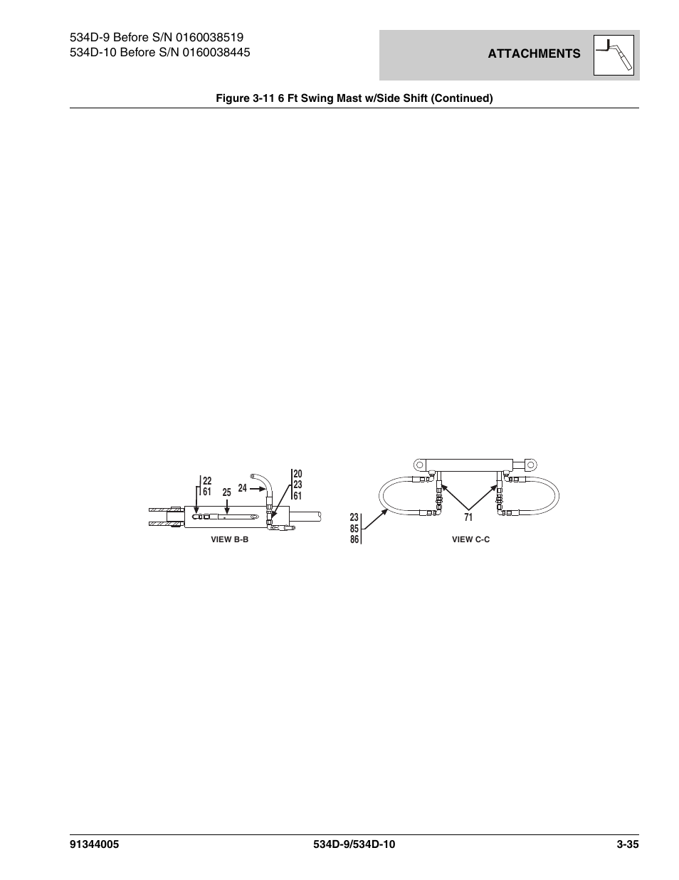 JLG 534D-10 Parts Manual User Manual | Page 99 / 842