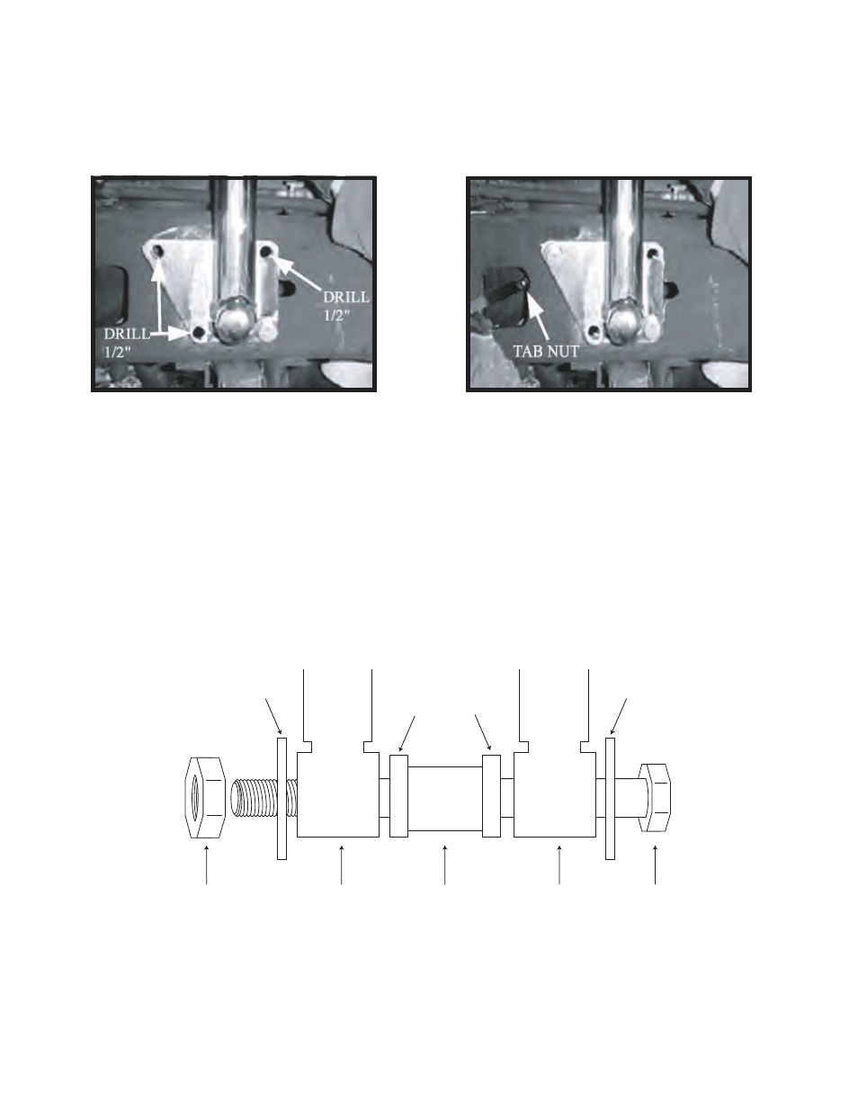 Off Road Unlimited 70020 EARLY FORD FRONT MULTIPLE SHOCK HOOP INSTALLATION INSTRUCTIONS PART 70020 User Manual | Page 4 / 4