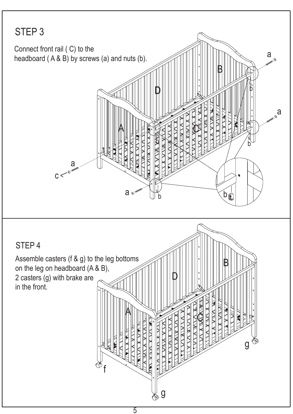 Step 3, Da b c | Orbelle EMMA User Manual | Page 5 / 7