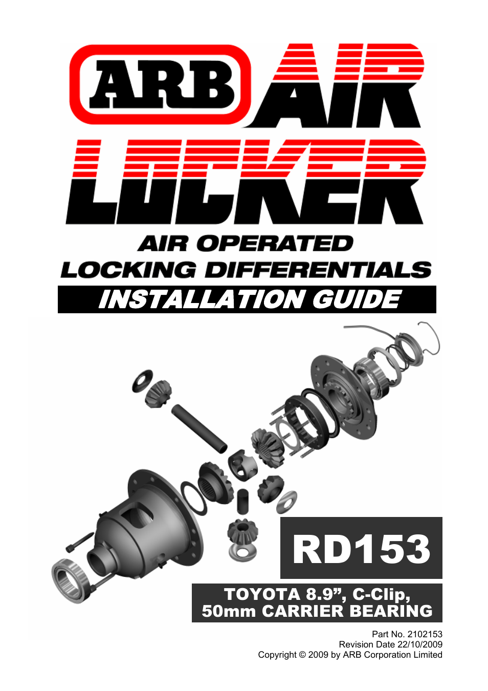 ARB RD153 User Manual | 40 pages