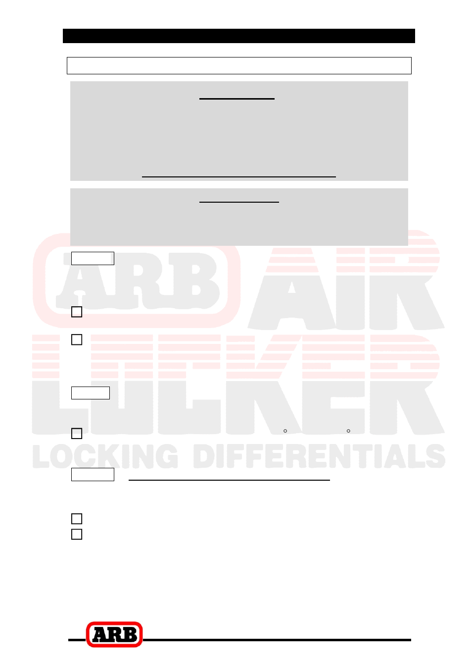 3 installing the air locker, Mounting the ring gear, Important | ARB RD93 User Manual | Page 12 / 34