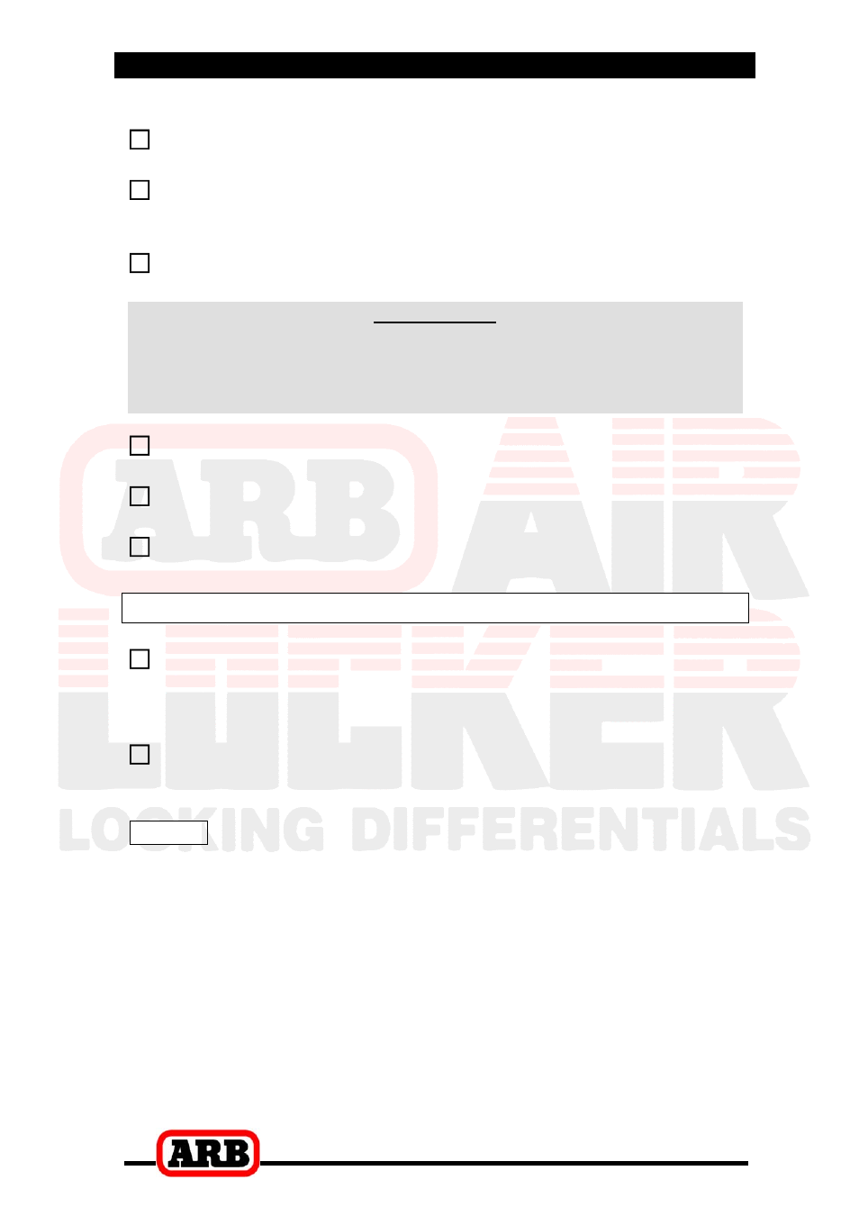 3 installing the air locker, Profiling the seal housing tube | ARB RD93 User Manual | Page 16 / 34