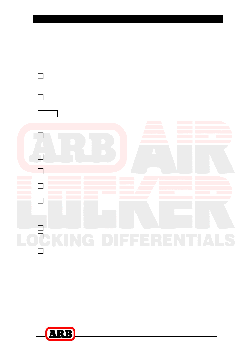 4 installing the air system, Running and securing the air line | ARB RD93 User Manual | Page 23 / 34