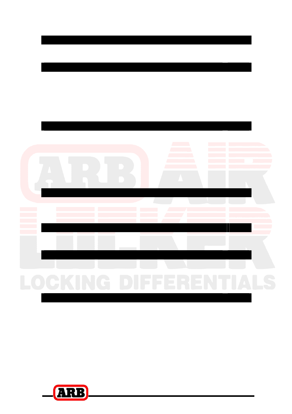 ARB RD93 User Manual | Page 3 / 34