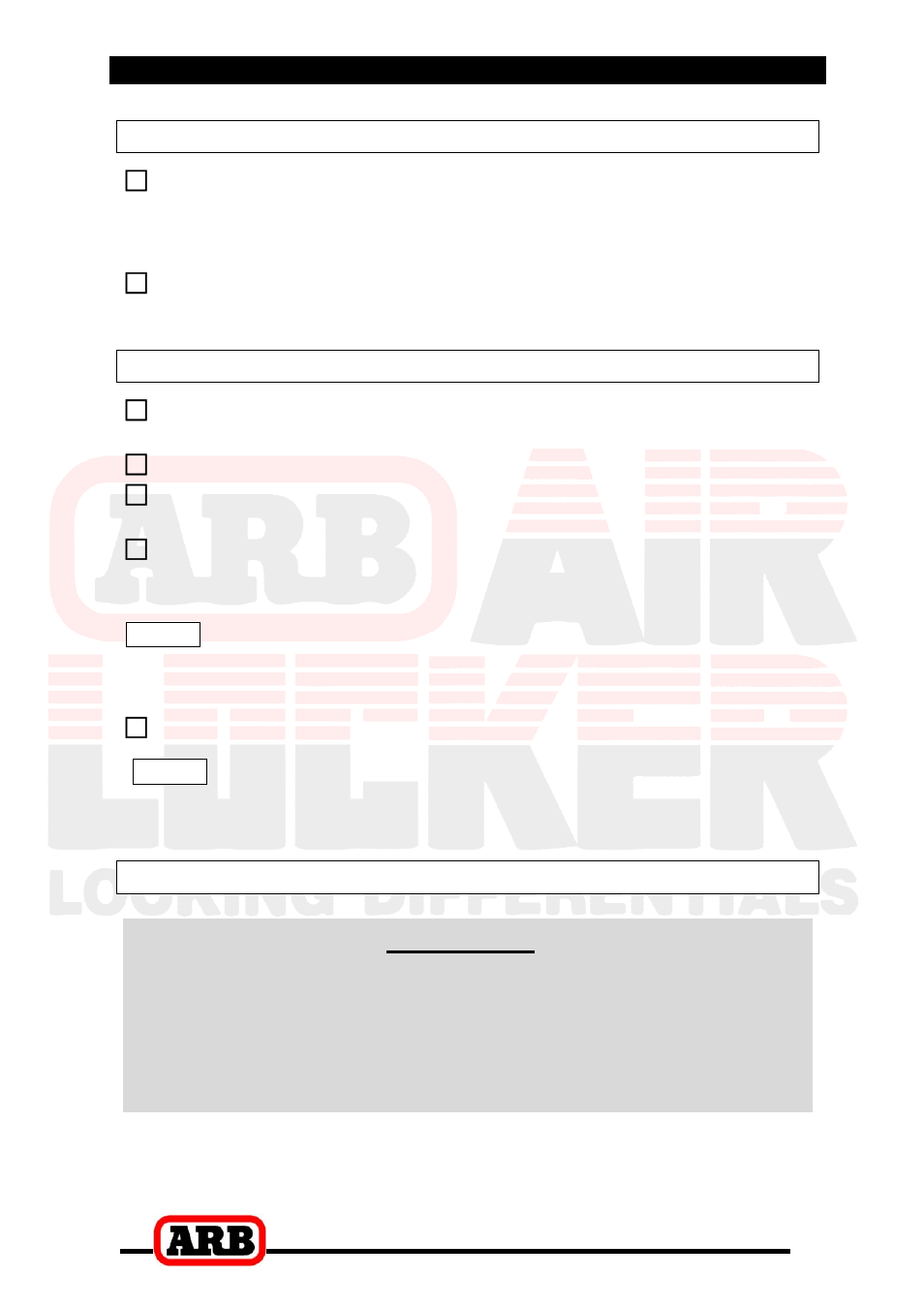 2 removing the existing differential, Vehicle support, Differential fluid drain | Removing the axles, Important | ARB RD93 User Manual | Page 7 / 34