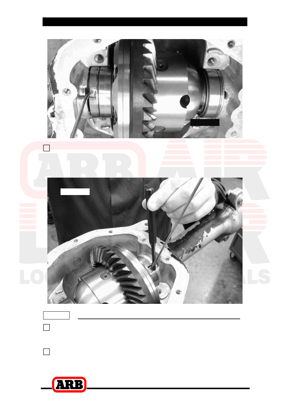 3 installing the air locker | ARB RD100 User Manual | Page 24 / 46