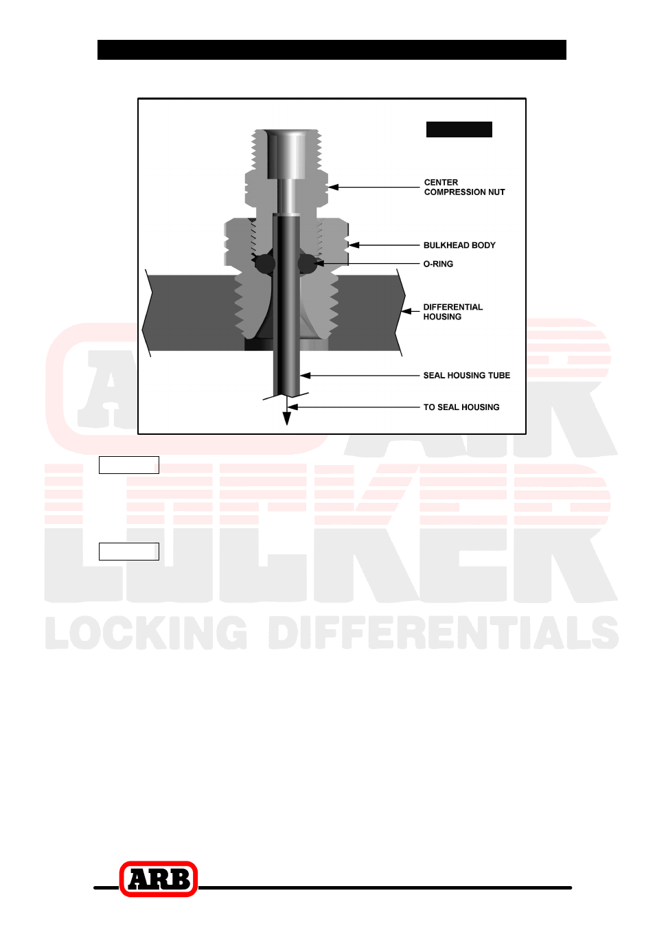 3 installing the air locker | ARB RD100 User Manual | Page 30 / 46