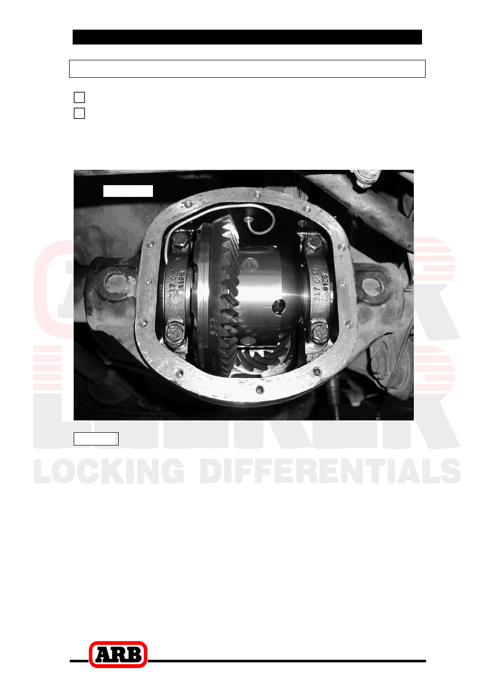 3 installing the air locker, Profiling the seal housing tube | ARB RD100 User Manual | Page 31 / 46