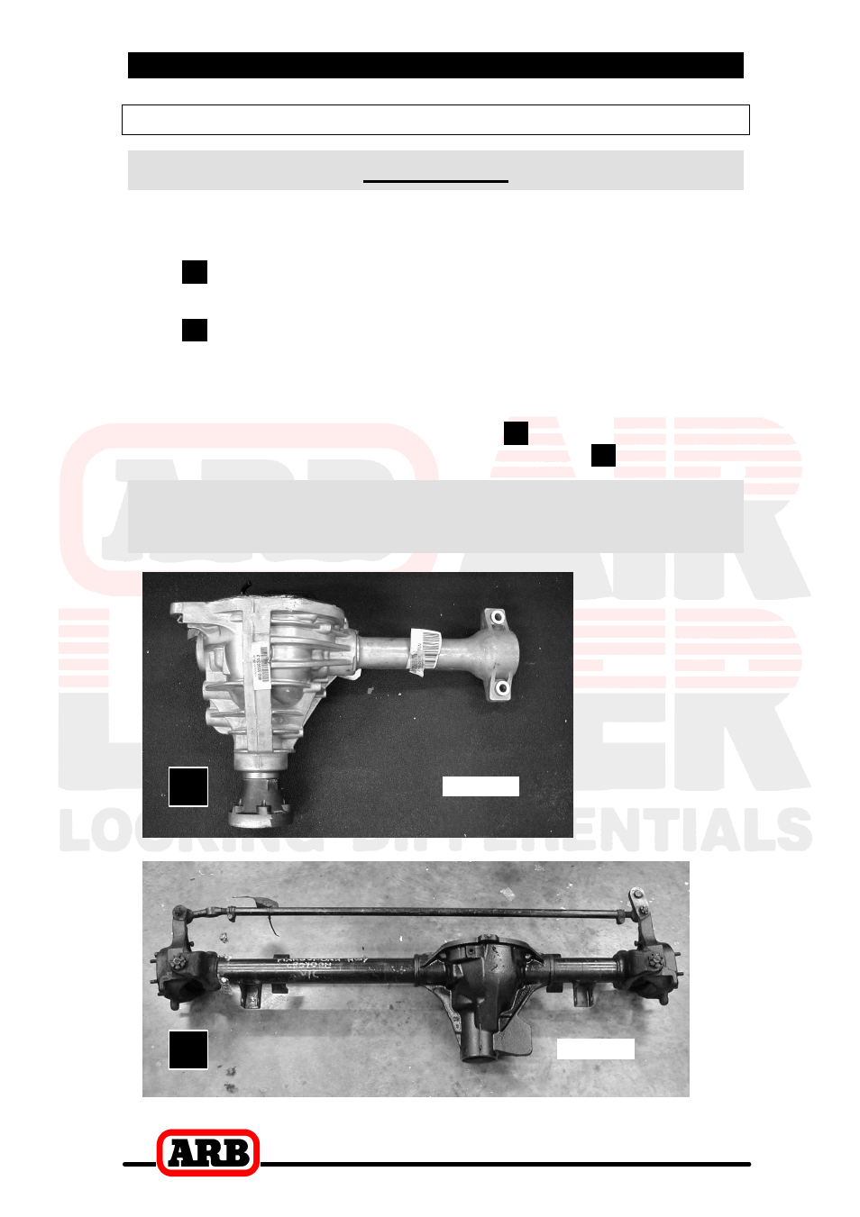 1 introduction, Assembly type identification, Important | ARB RD100 User Manual | Page 7 / 46