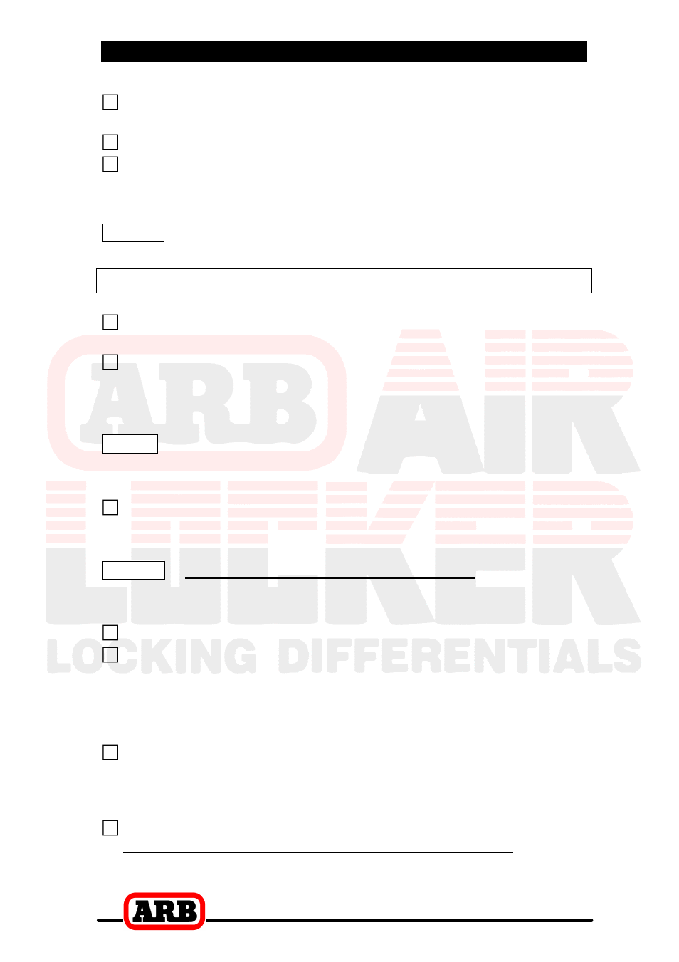 3 installing the air locker, Mounting the ring gear | ARB RD104 User Manual | Page 18 / 46
