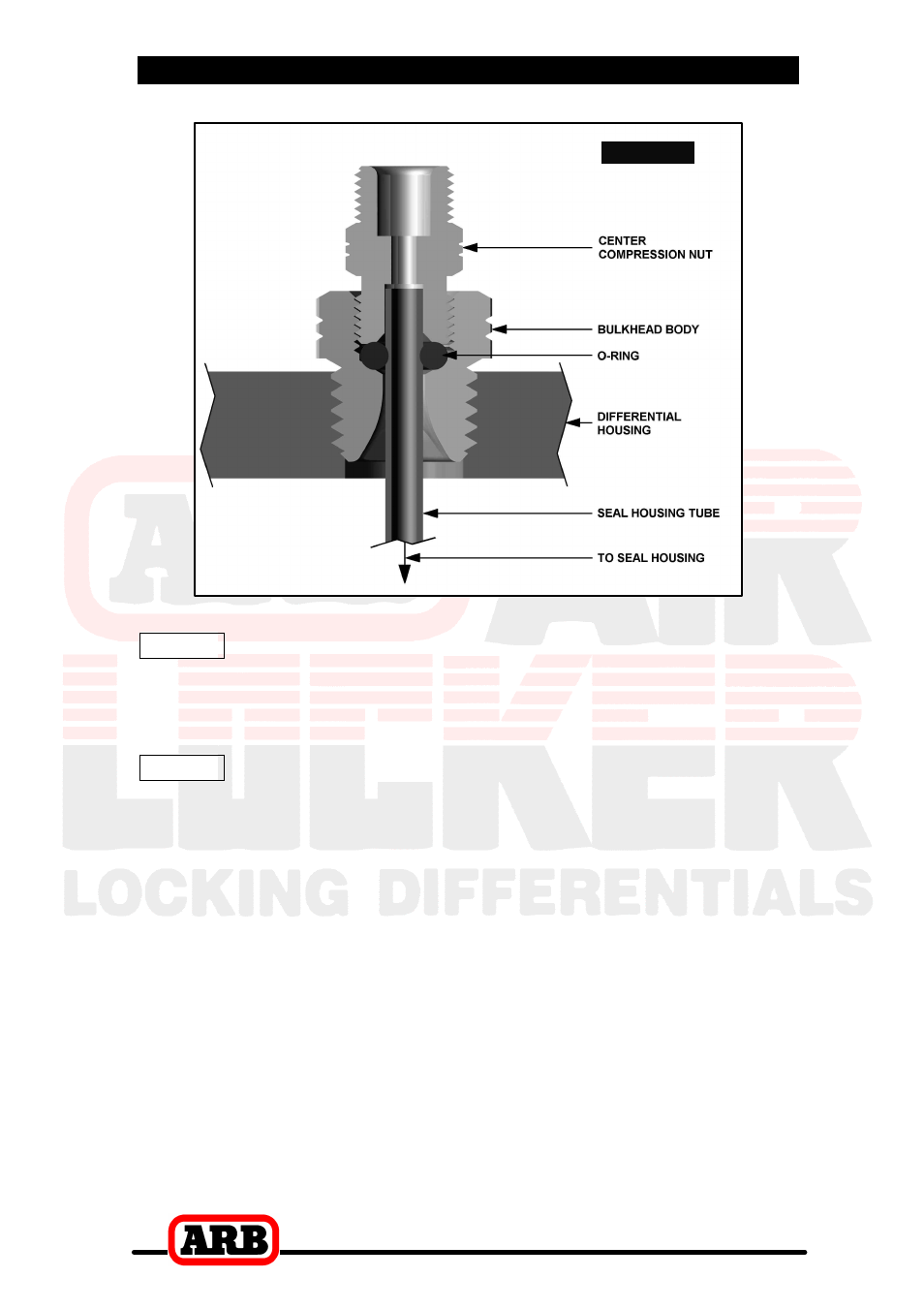 3 installing the air locker | ARB RD104 User Manual | Page 30 / 46