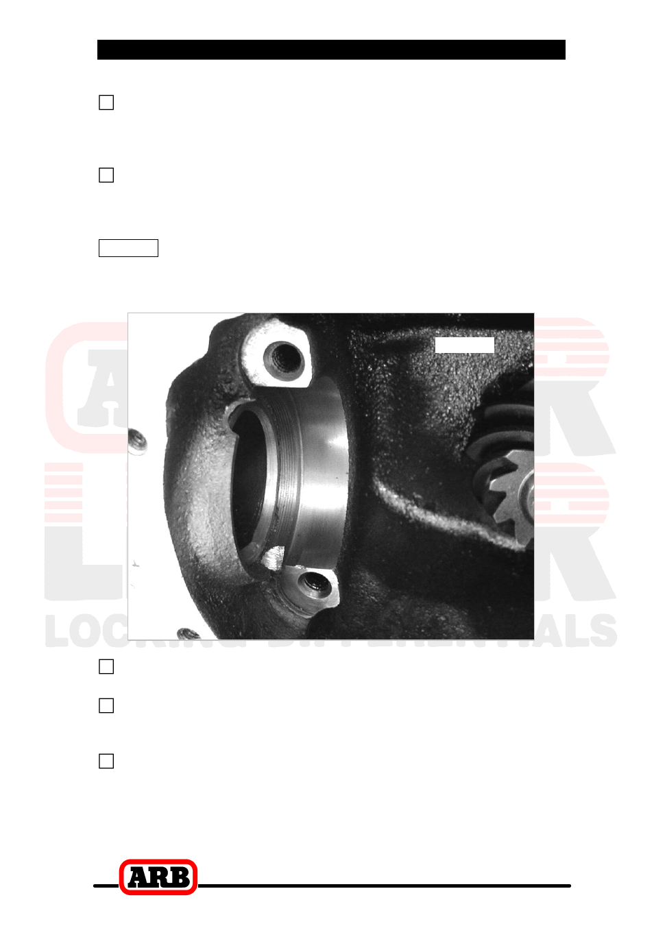 3 installing the air locker | ARB RD103 User Manual | Page 15 / 46