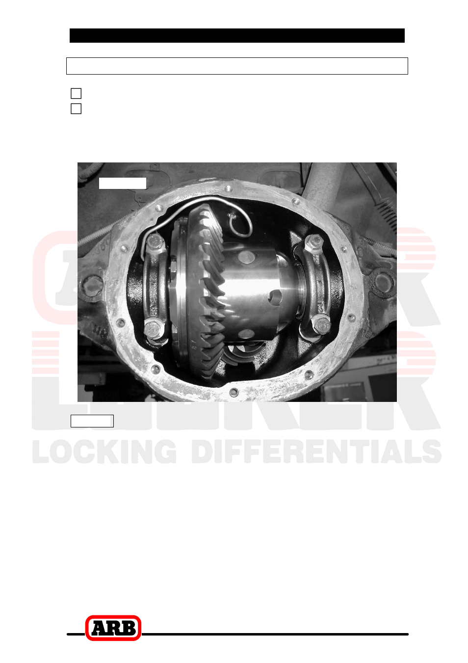 3 installing the air locker, Profiling the seal housing tube | ARB RD103 User Manual | Page 29 / 46