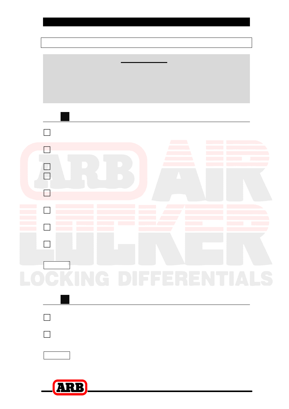 2 removing the existing differential, Removing the axles, Important | Removing ‘c’ clip retained shafts, Removing, Non-‘c’ clip semi-floating shafts | ARB RD103 User Manual | Page 9 / 46