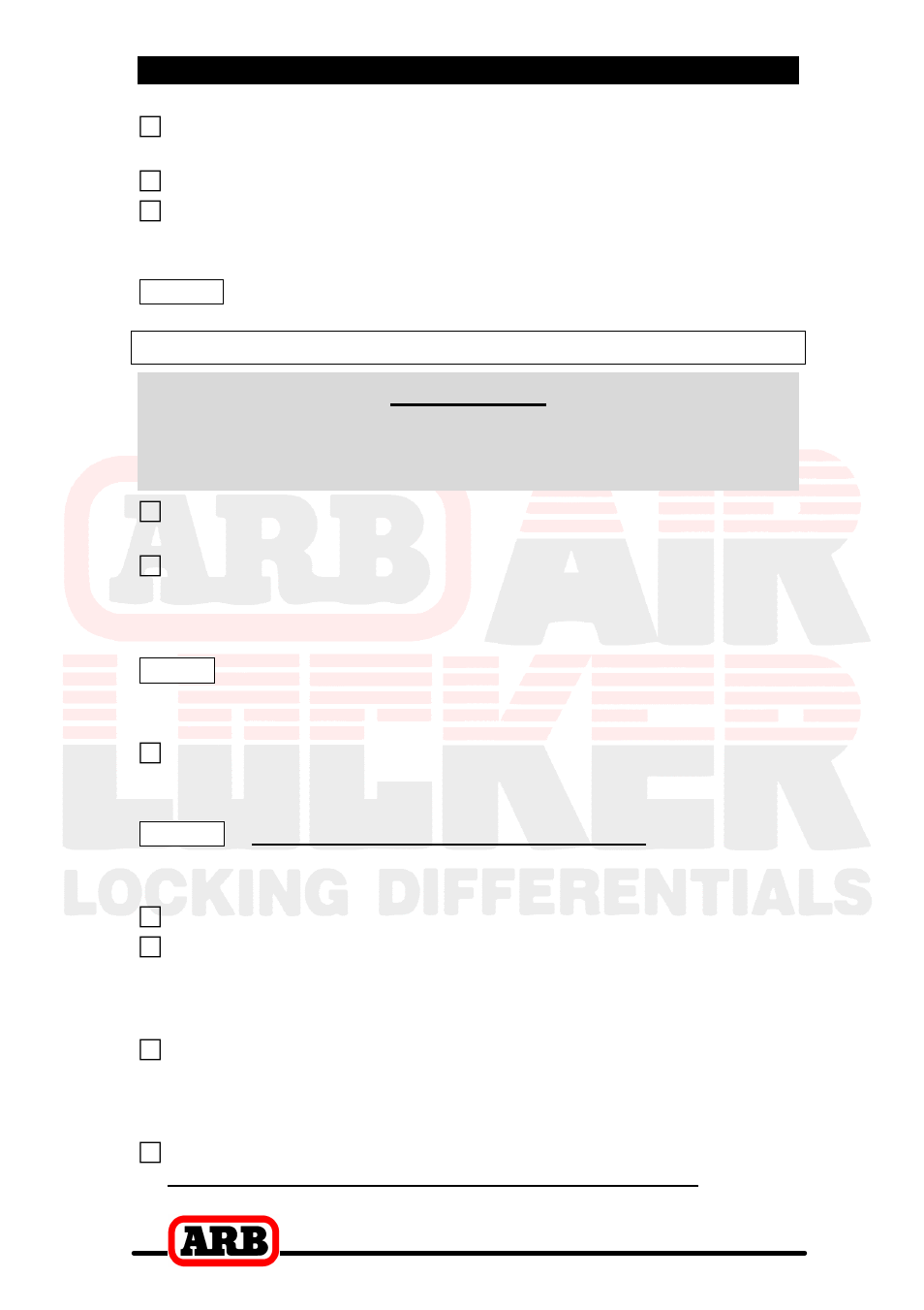 3 installing the air locker, Mounting the ring gear, Important | ARB RD105 User Manual | Page 19 / 46