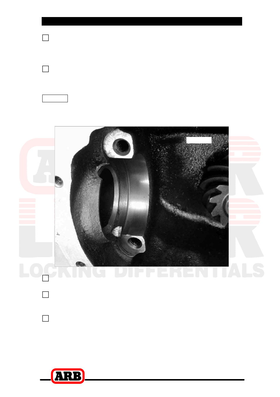 3 installing the air locker | ARB RD125 User Manual | Page 13 / 42