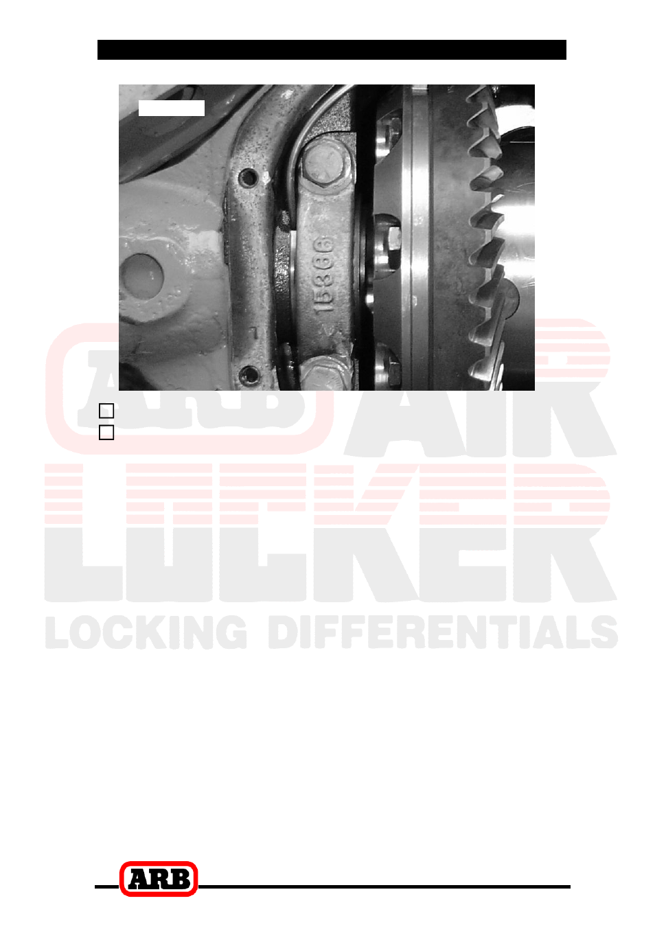 3 installing the air locker | ARB RD113 User Manual | Page 22 / 42