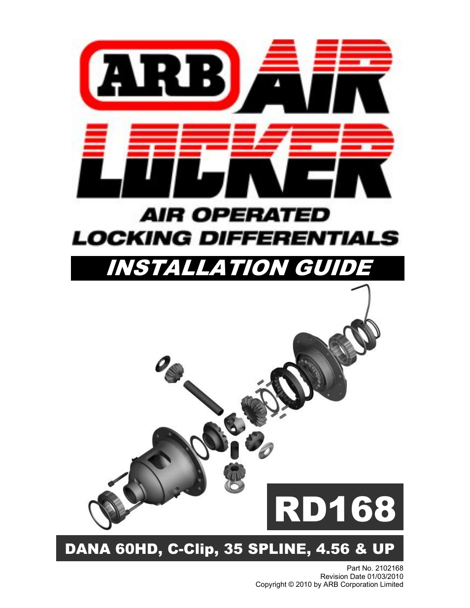 ARB RD168 User Manual | 44 pages