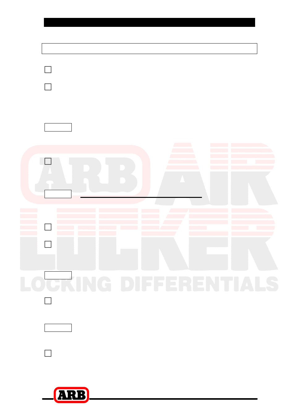 4 installing the air locker, Mounting the ring gear | ARB RD80 User Manual | Page 15 / 44