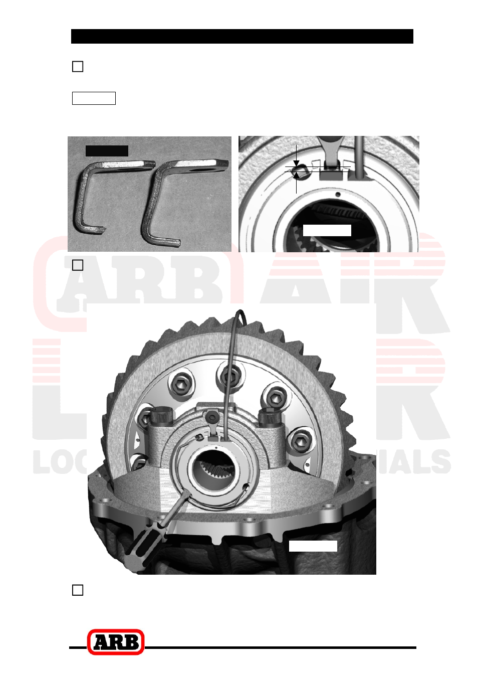 3 installing the air locker | ARB RD119 User Manual | Page 20 / 40