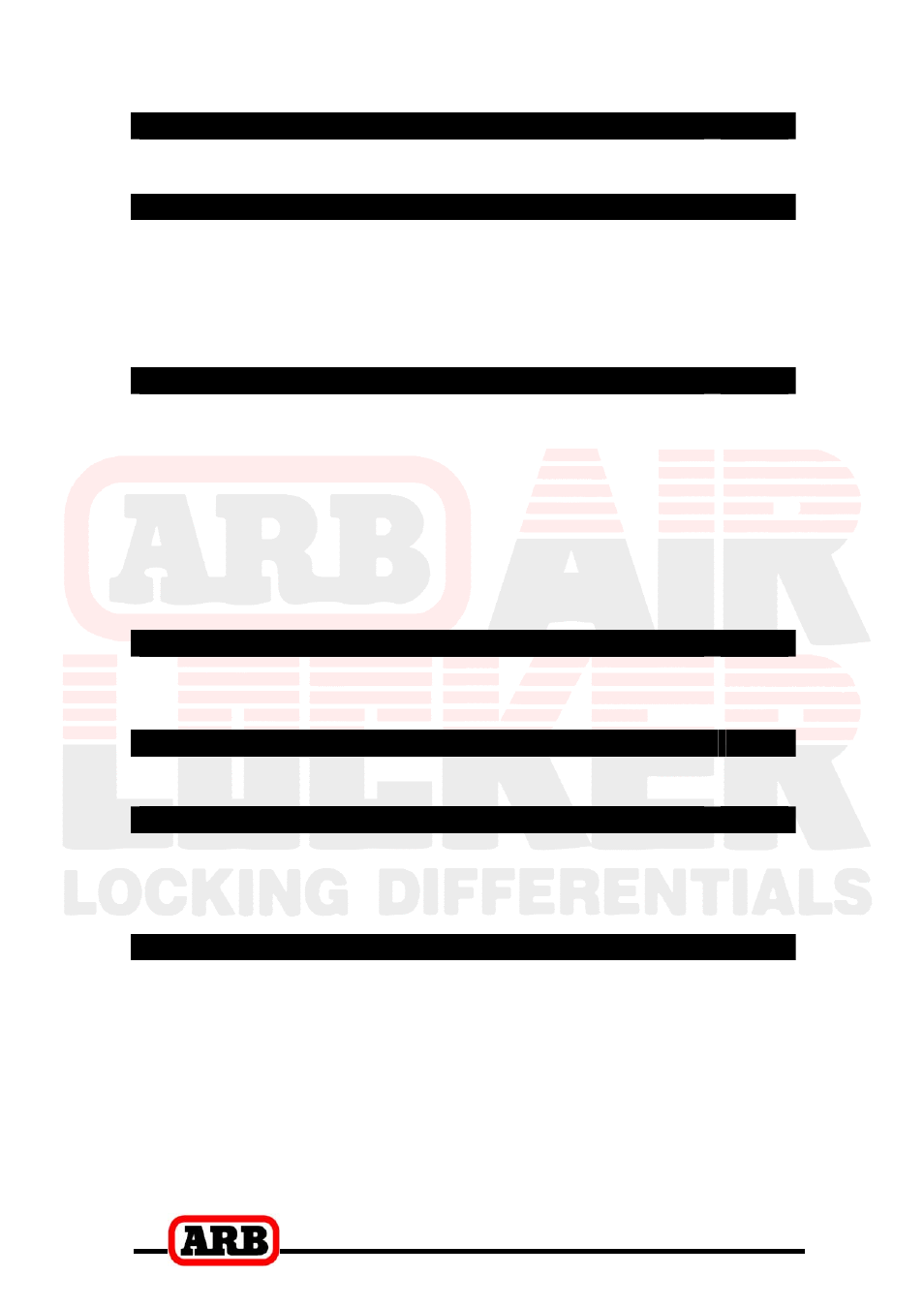ARB RD119 User Manual | Page 3 / 40
