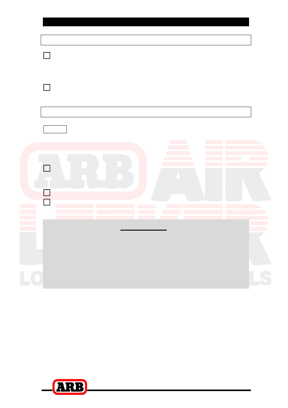 2 removing the existing differential, Vehicle support, Differential fluid drain | Important | ARB RD119 User Manual | Page 7 / 40