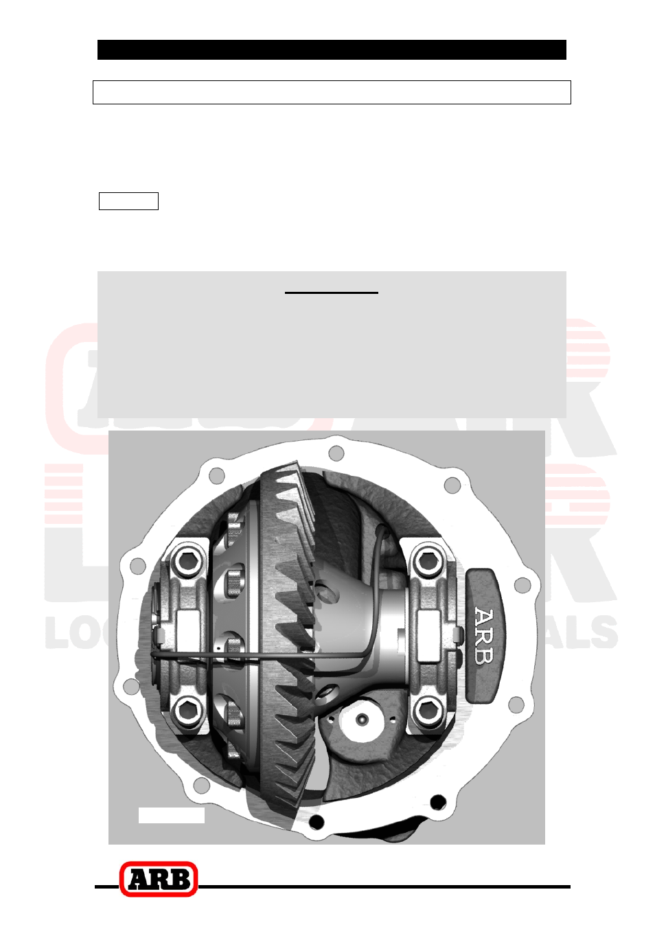 3 installing the air locker, Profiling the seal housing tube | ARB RD99 User Manual | Page 20 / 40