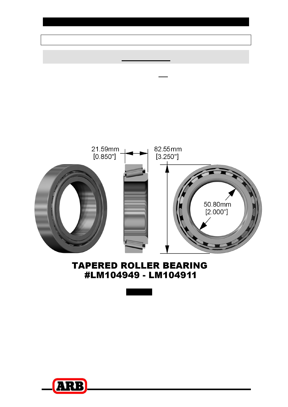 1 introduction, Assembly type identification, Important | ARB RD99 User Manual | Page 7 / 40
