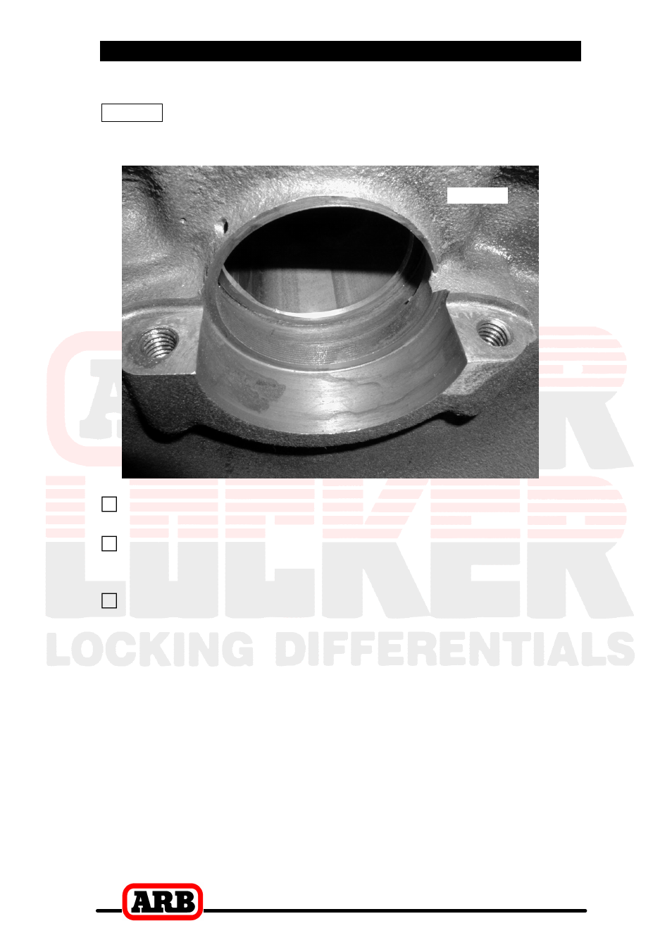 3 installing the air locker | ARB RD83 User Manual | Page 14 / 44
