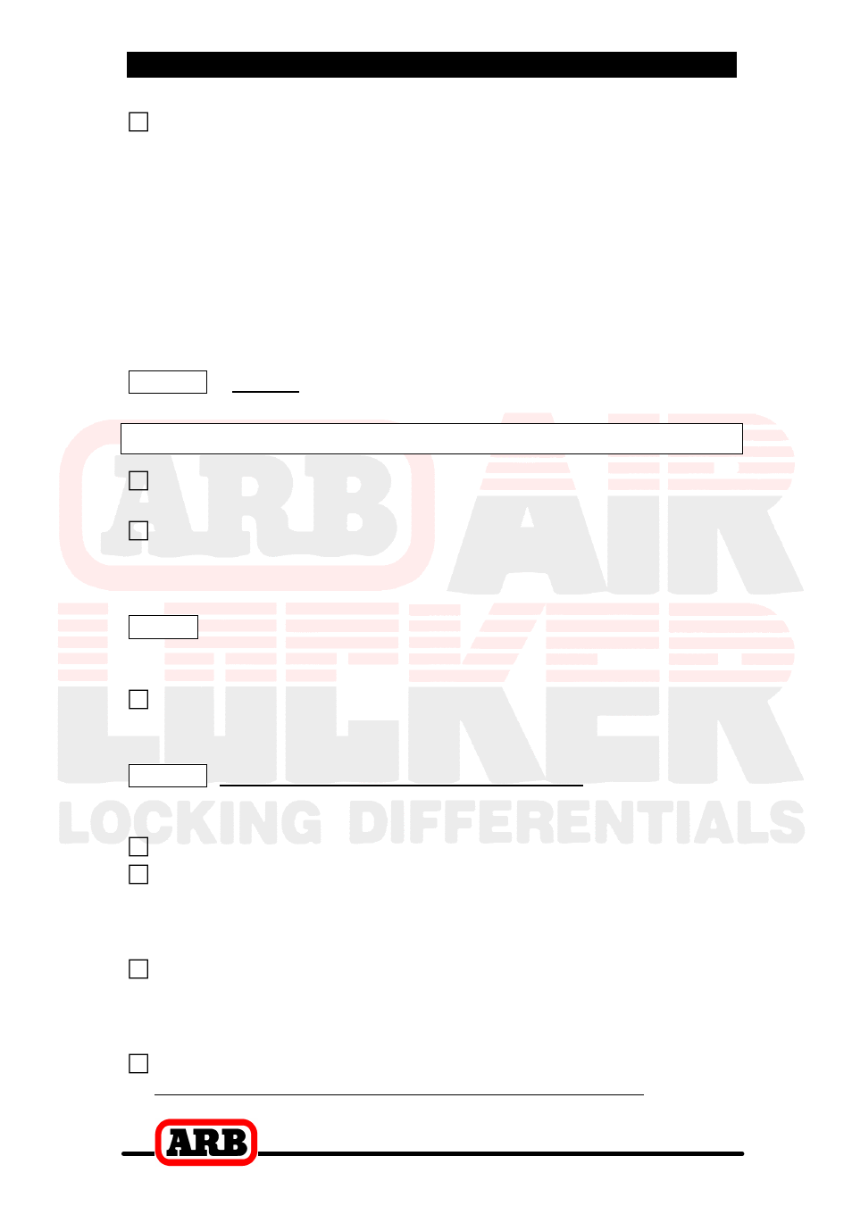 3 installing the air locker, Mounting the ring gear | ARB RD83 User Manual | Page 18 / 44