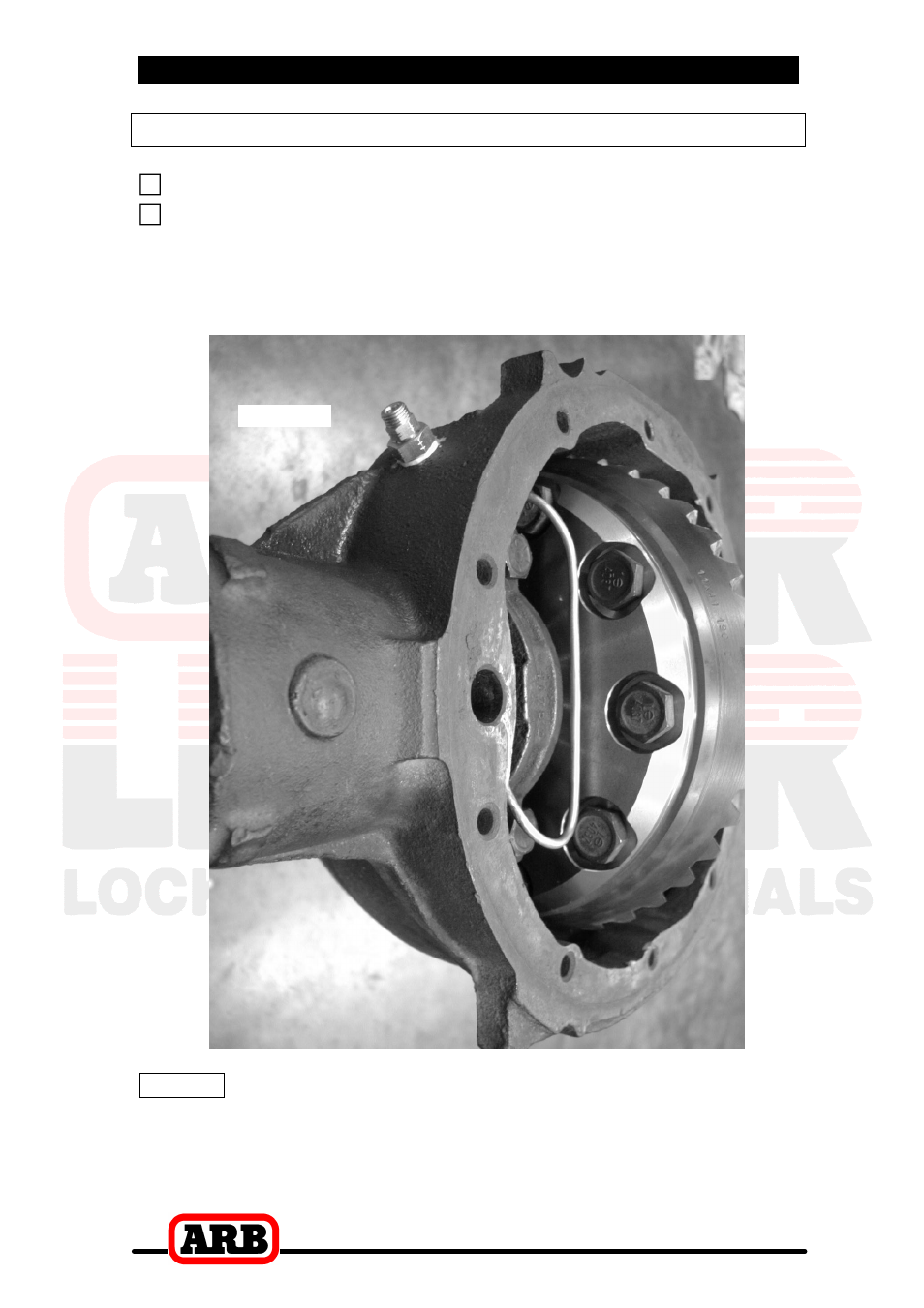 3 installing the air locker, Profiling the seal housing tube | ARB RD83 User Manual | Page 27 / 44