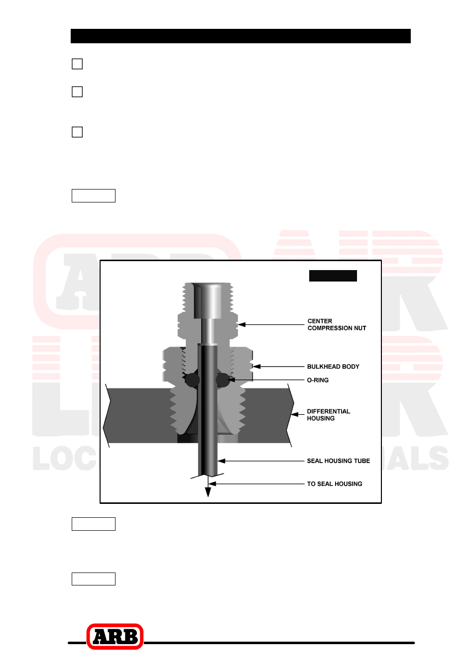 3 installing the air locker | ARB RD84 User Manual | Page 26 / 44