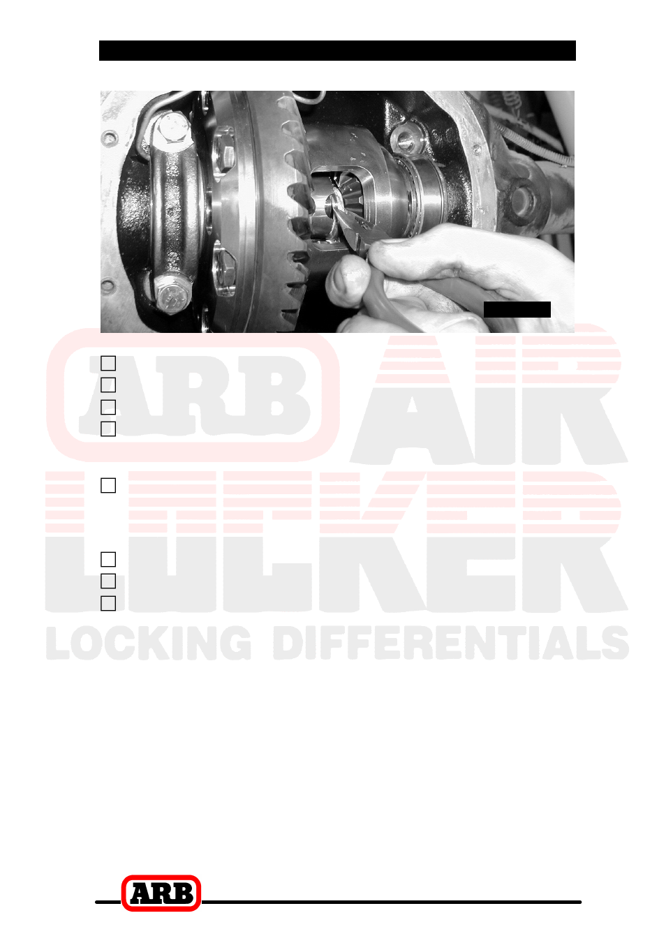 6 testing & final assembly, Figure 29 | ARB RD84 User Manual | Page 40 / 44