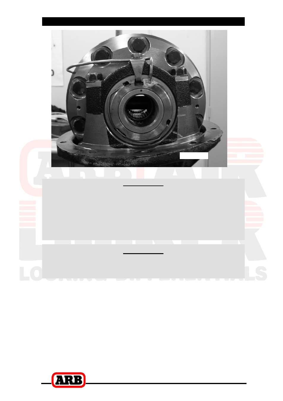 3 installing the air locker | ARB RD132 User Manual | Page 22 / 40