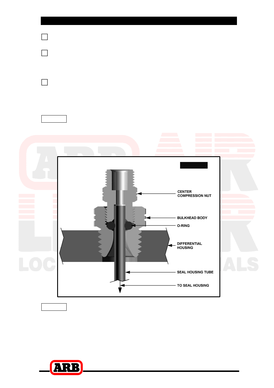 4 installing the air locker | ARB RD12 User Manual | Page 27 / 44