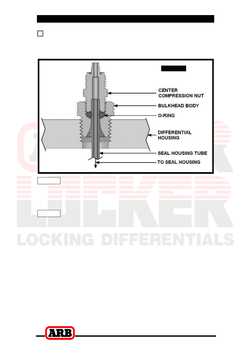 3 installing the air locker | ARB RD197 User Manual | Page 26 / 42