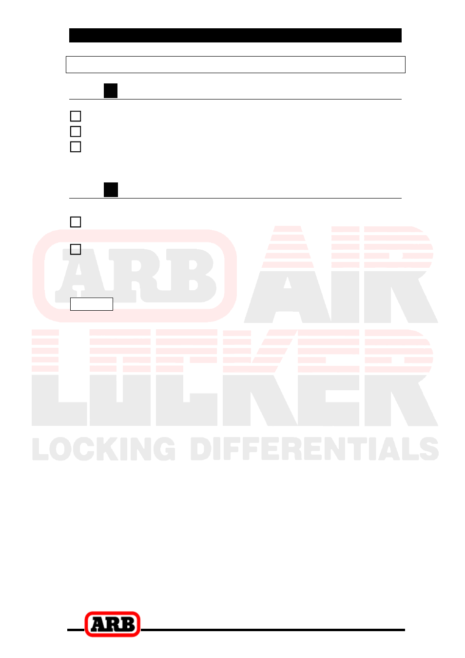 10 reinstalling differential and axles, 1 a reinstalling ifs housing, 2 b reinstalling axles | 3 installing the air locker, Reinstalling differential and axles, Reinstalling ifs housing, Reinstalling axles | ARB RD197 User Manual | Page 27 / 42